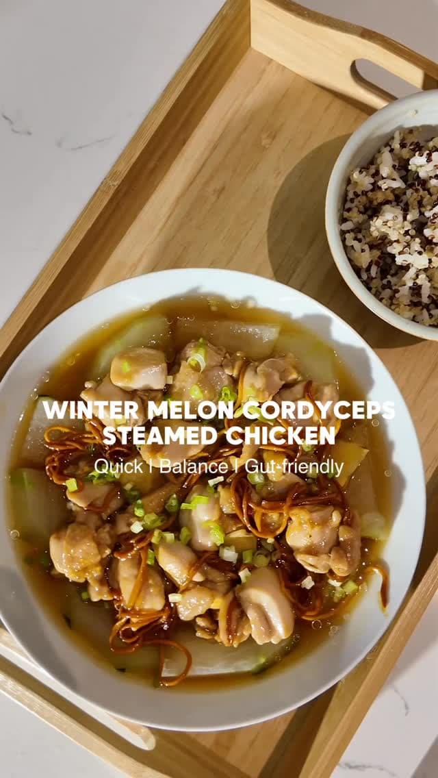 Winter Melon Steamed Chicken