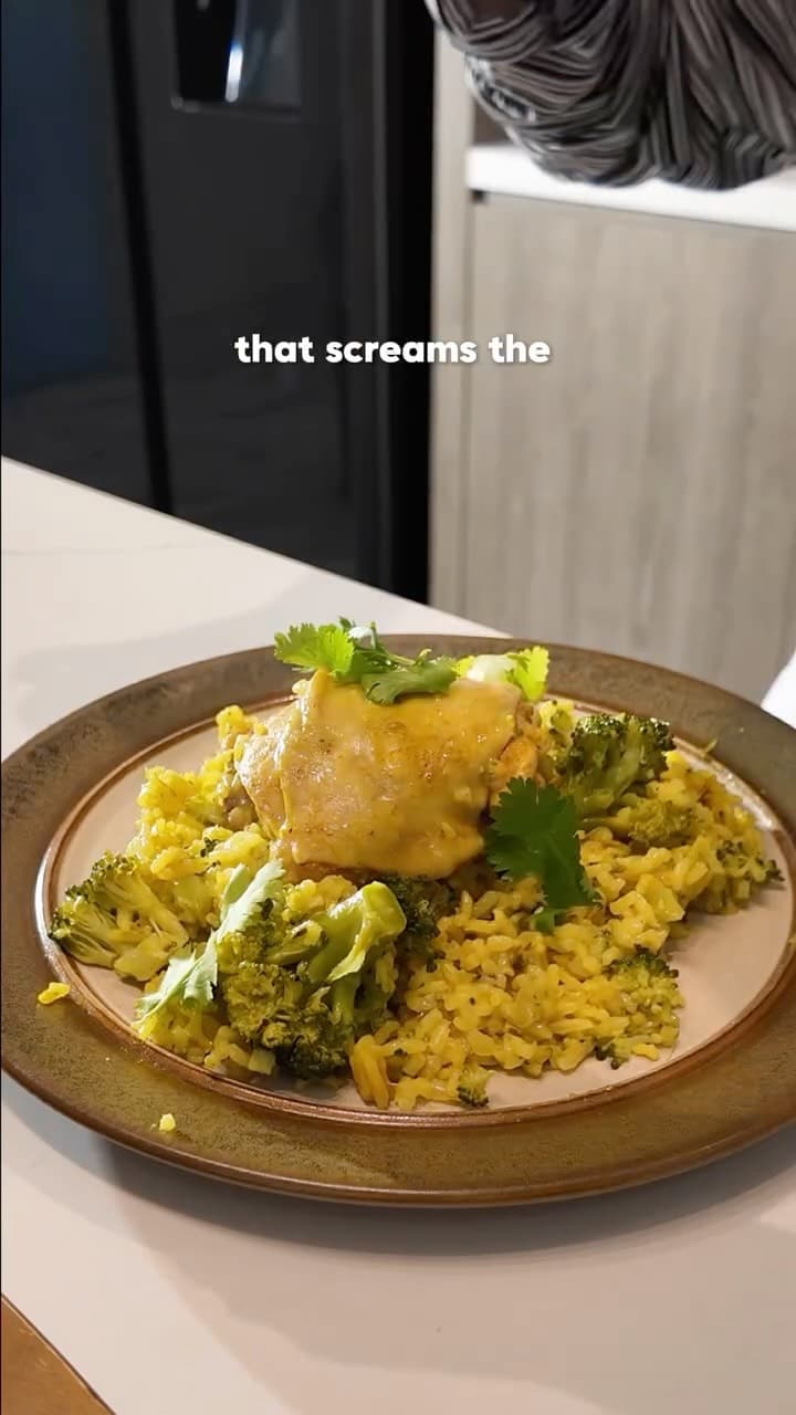 Turmeric Chicken Rice