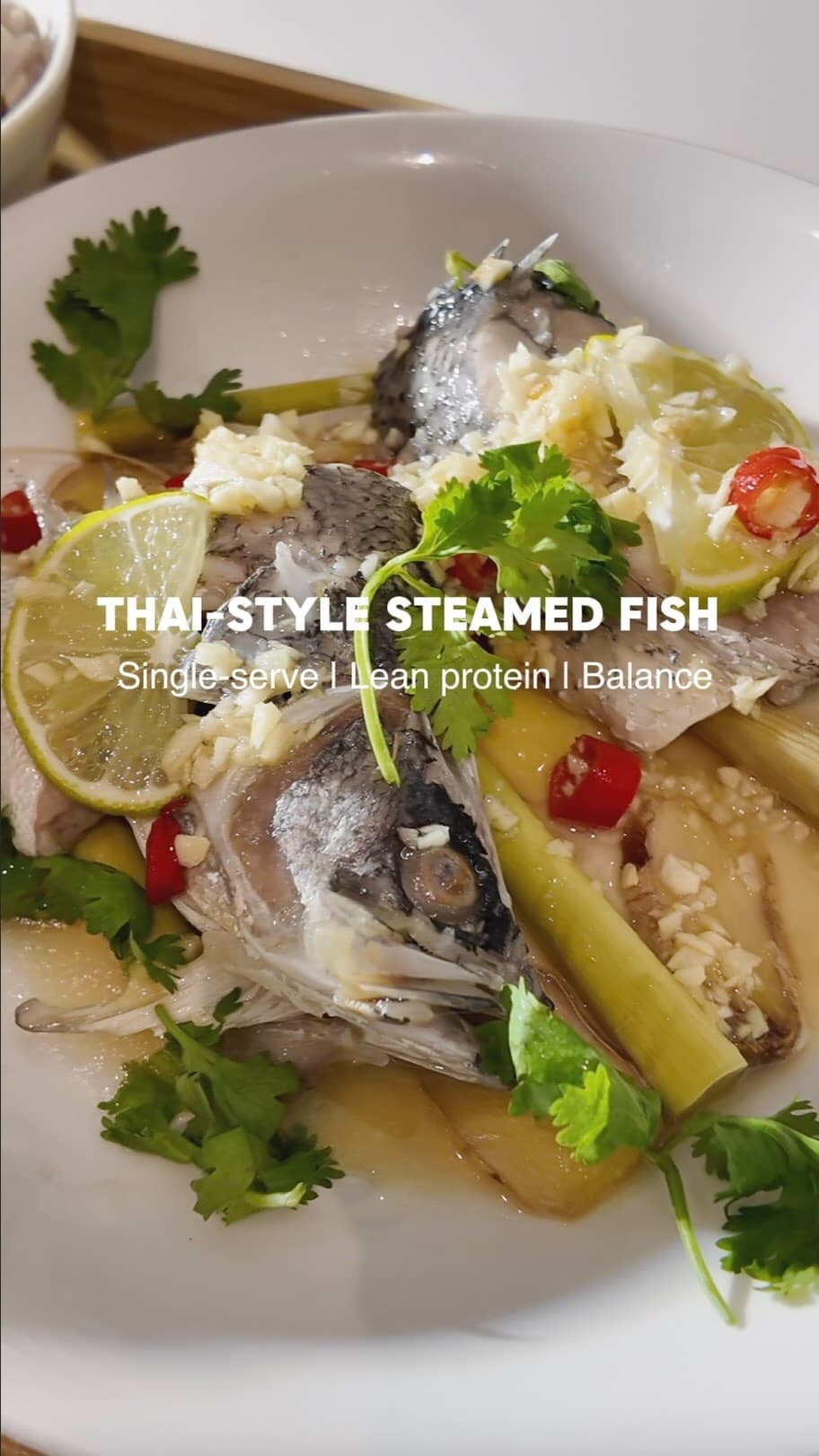 Thai-Style Steamed Fish